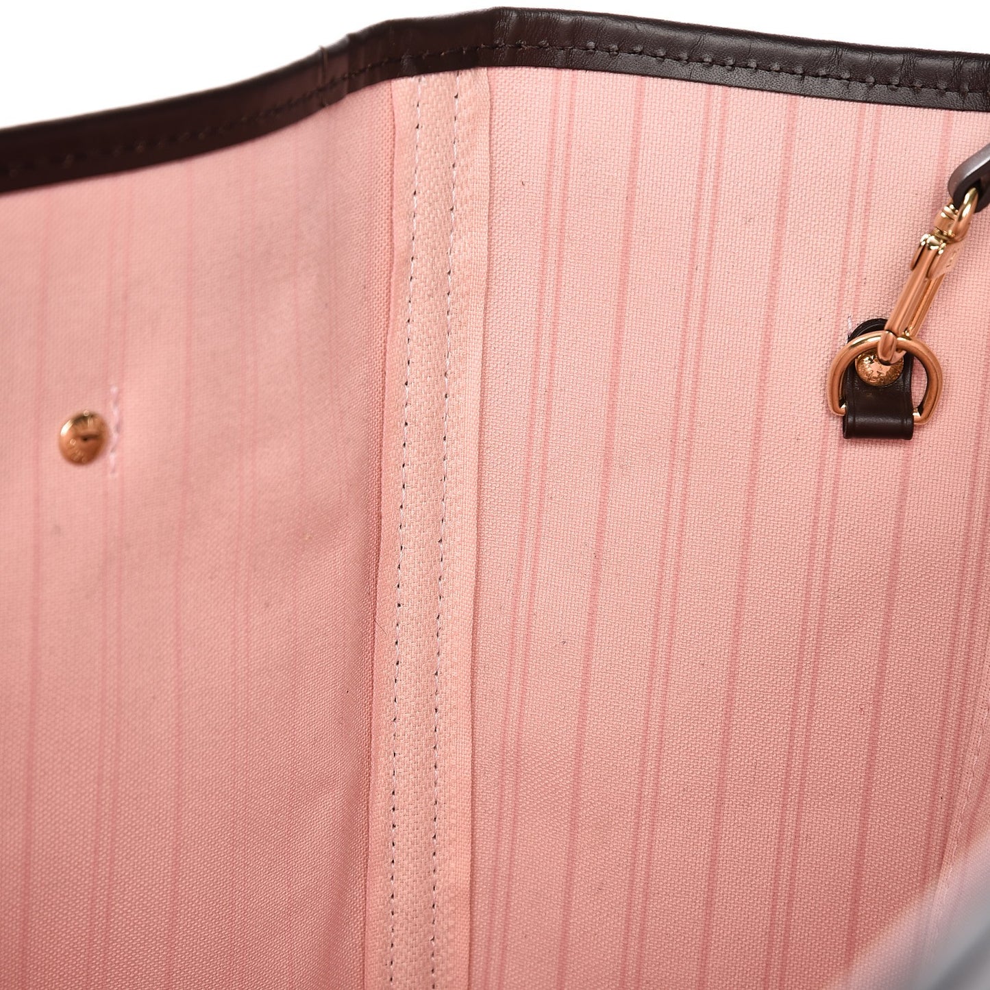 Damier Ebene Neo Neverfull MM Rose Ballerine