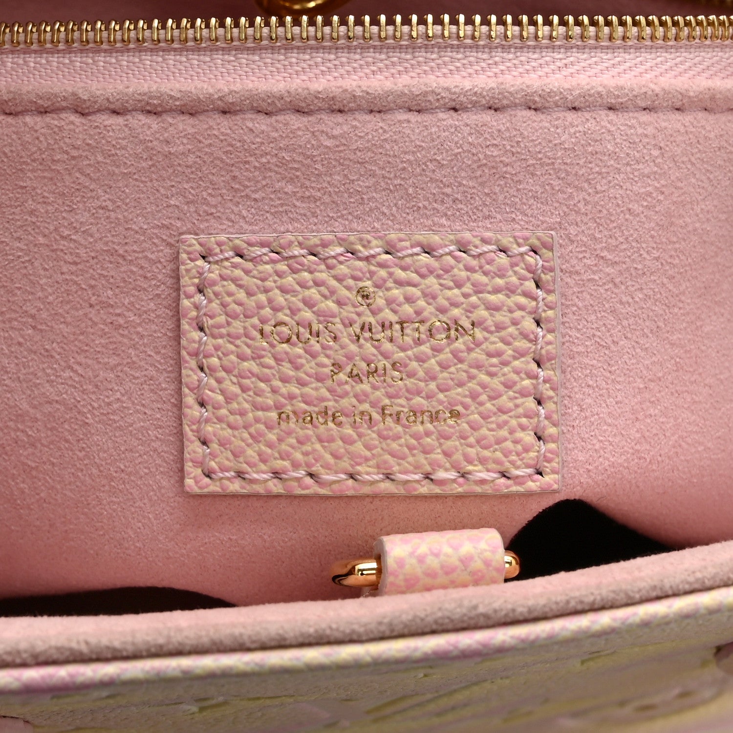 Louis Vuitton Empreinte Monogram Summer Stardust Onthego PM Pink 6 of 9