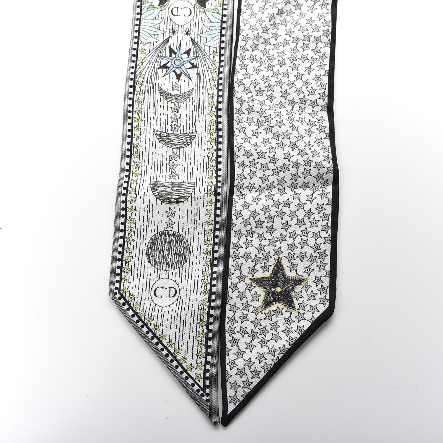 Christian Dior Silk La Lune Mitzah Scarf 3 of 4