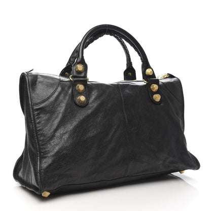 Balenciaga Agneau Giant 21 Gold Hardware Work Black 3 of 12