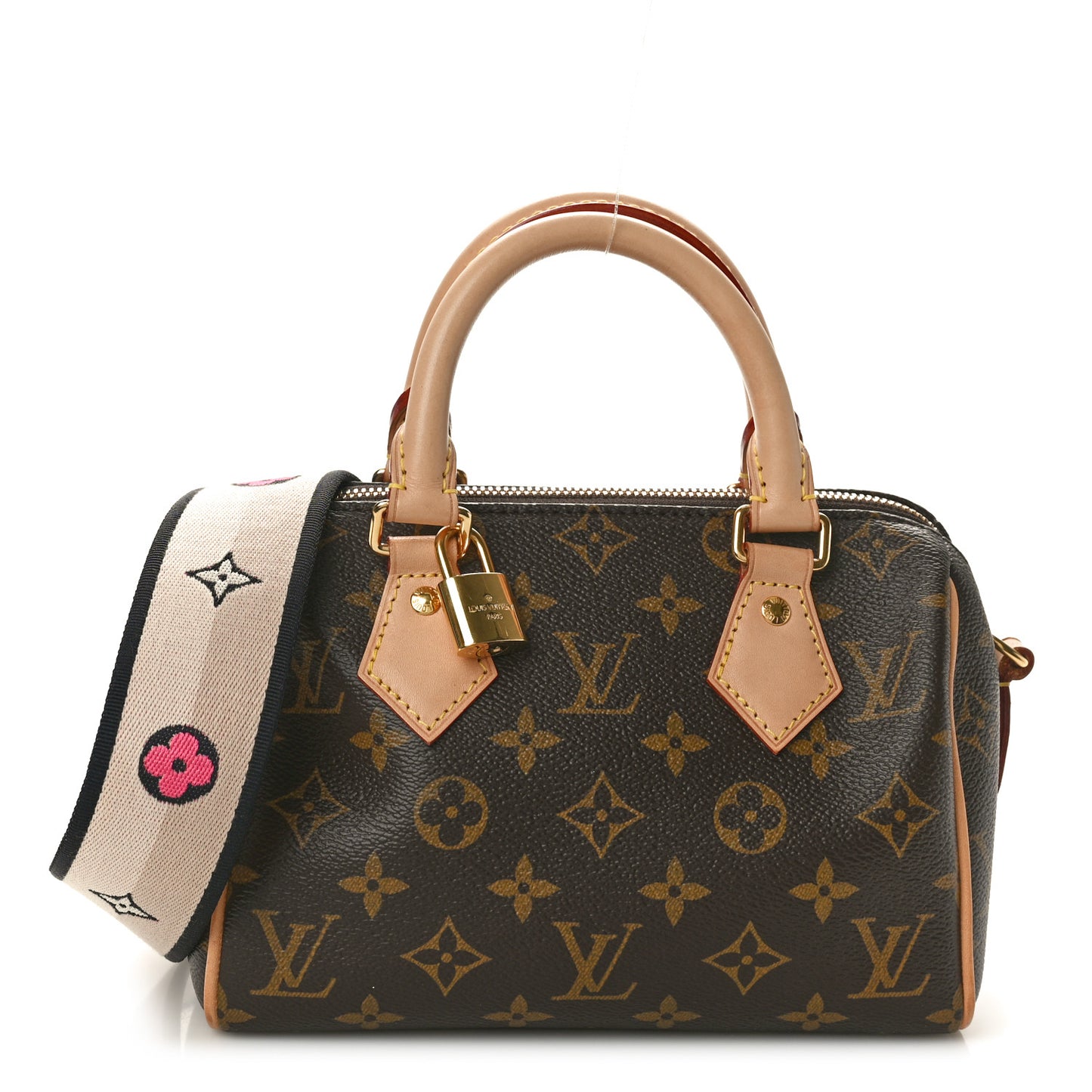 Monogram Speedy Bandouliere 20 Black