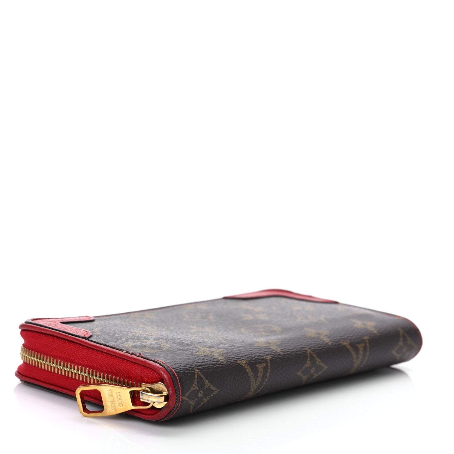 Louis Vuitton Monogram Retiro Zippy Wallet Cherry 7 of 13