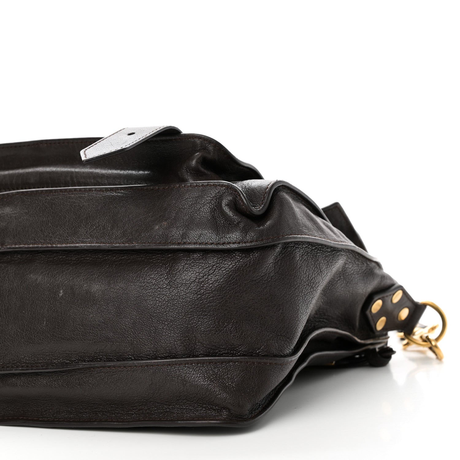 Proenza Schouler Lambskin Medium PS1 Satchel Dark Chocolate 9 of 11
