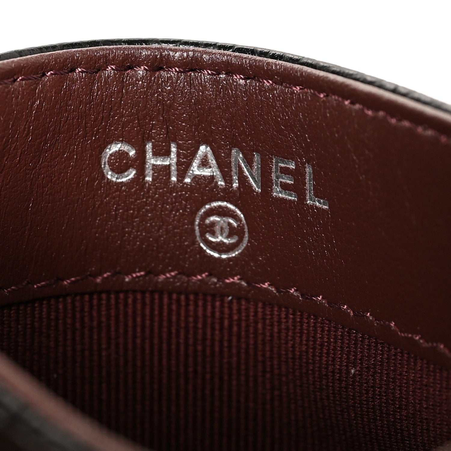 Chanel Caviar Quilted Card Holder Black 6 of 9