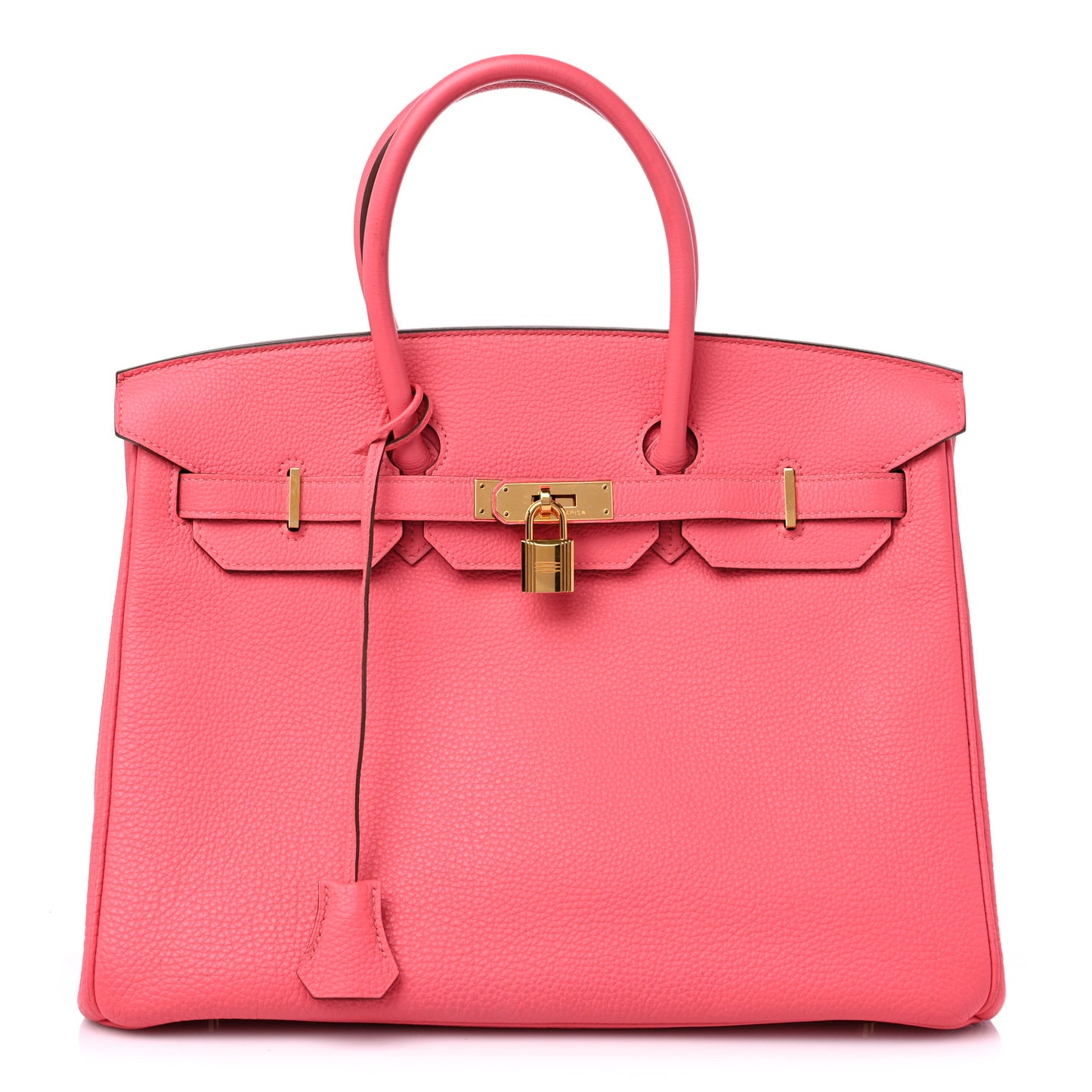 Togo Birkin 35 Rose Lipstick