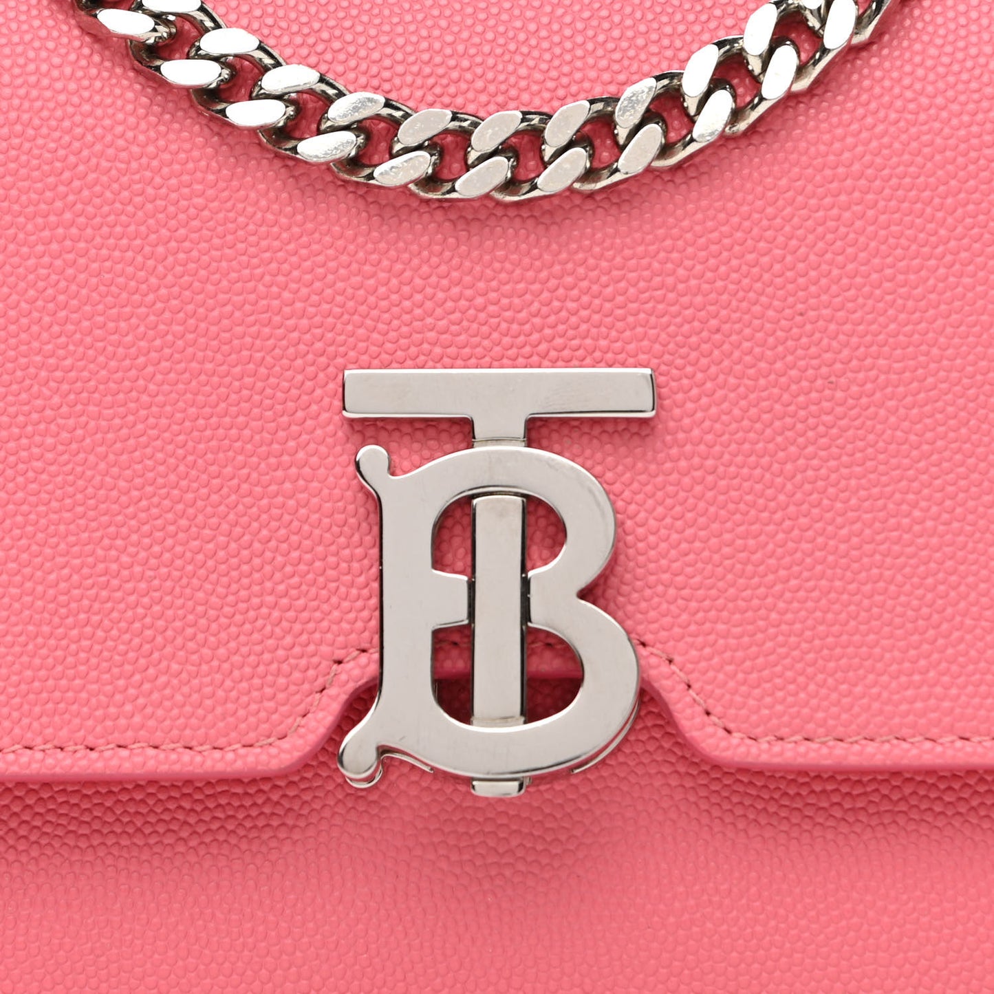 Calfskin Small TB Bag Pink