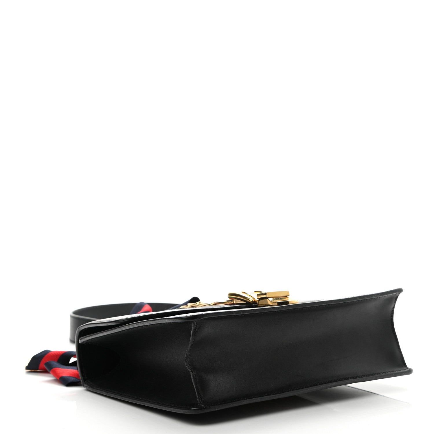 Gucci Calfskin Small Sylvie Shoulder Bag Black 4 of 18