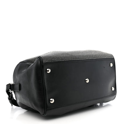Saint Laurent Calfskin Studded Classic Duffle 6 Black 4 of 16