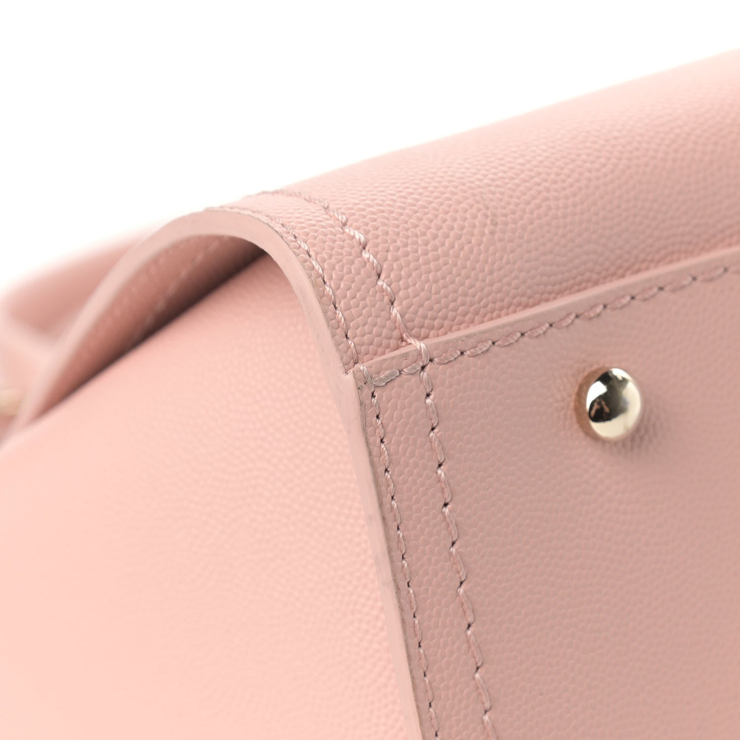 Chanel Caviar Small Studded Deauville Tote Light Pink 11 of 15