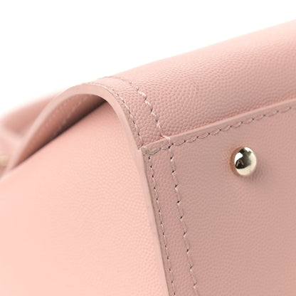 Chanel Caviar Small Studded Deauville Tote Light Pink 11 of 15