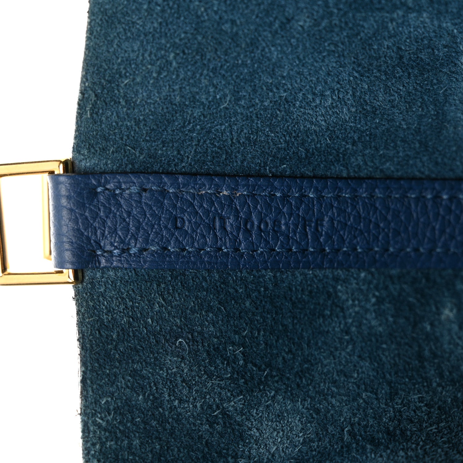 Hermes Taurillon Maurice Picotin Lock 18 PM Deep Blue 7 of 14