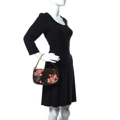 Louis Vuitton Monogram Roses Pochette Accessories 2 of 12