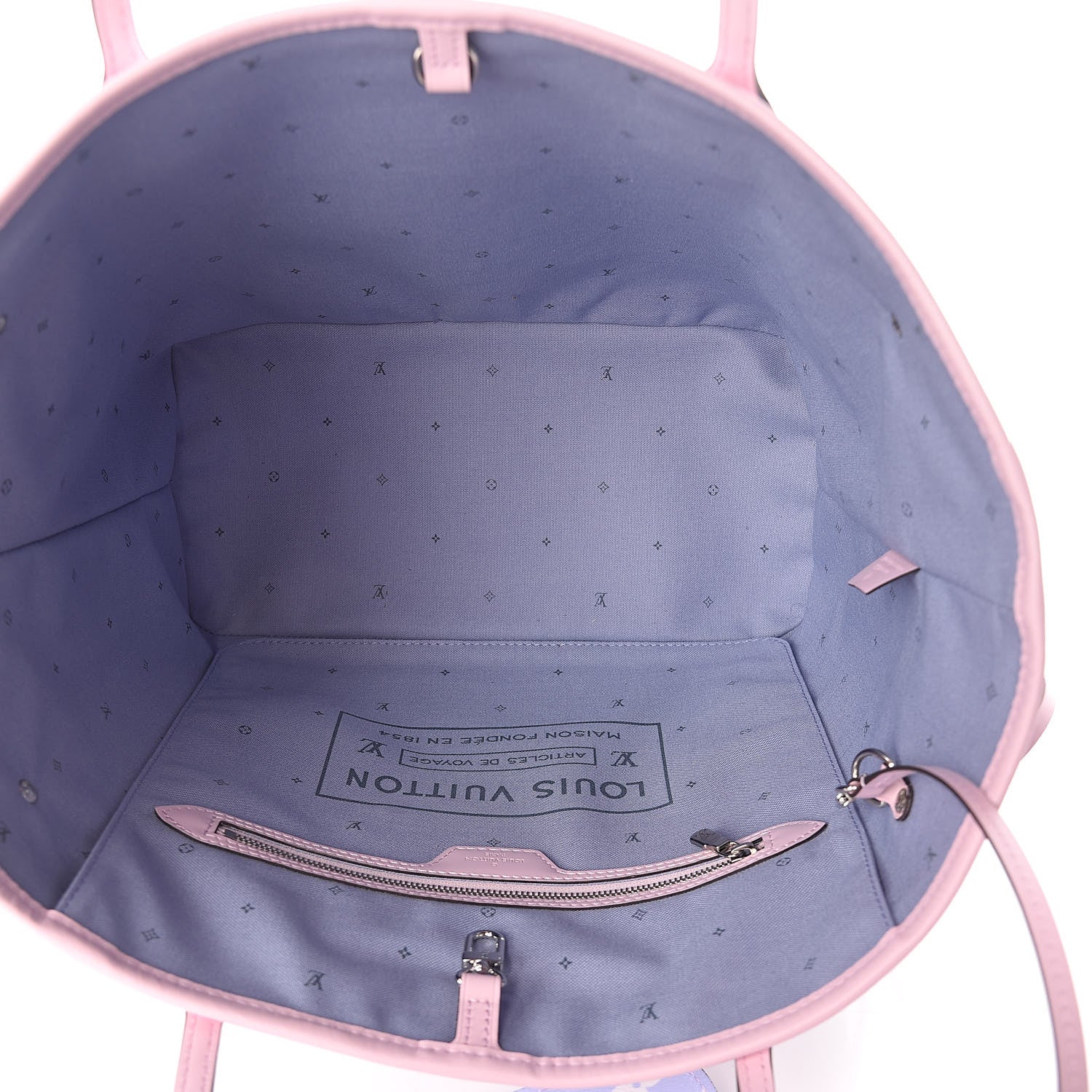 Louis Vuitton Monogram Escale Neverfull MM Pastel 5 of 13