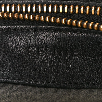 Celine Lambskin Small Trio Crossbody Bag Black 8 of 12