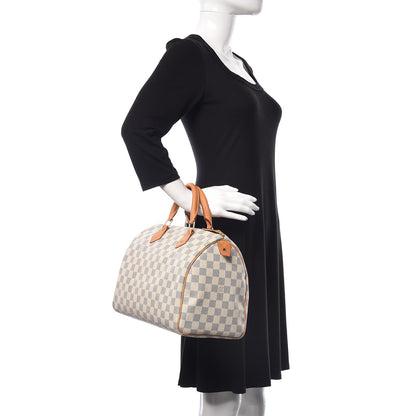 Louis Vuitton Damier Azur Speedy 30 2 of 13