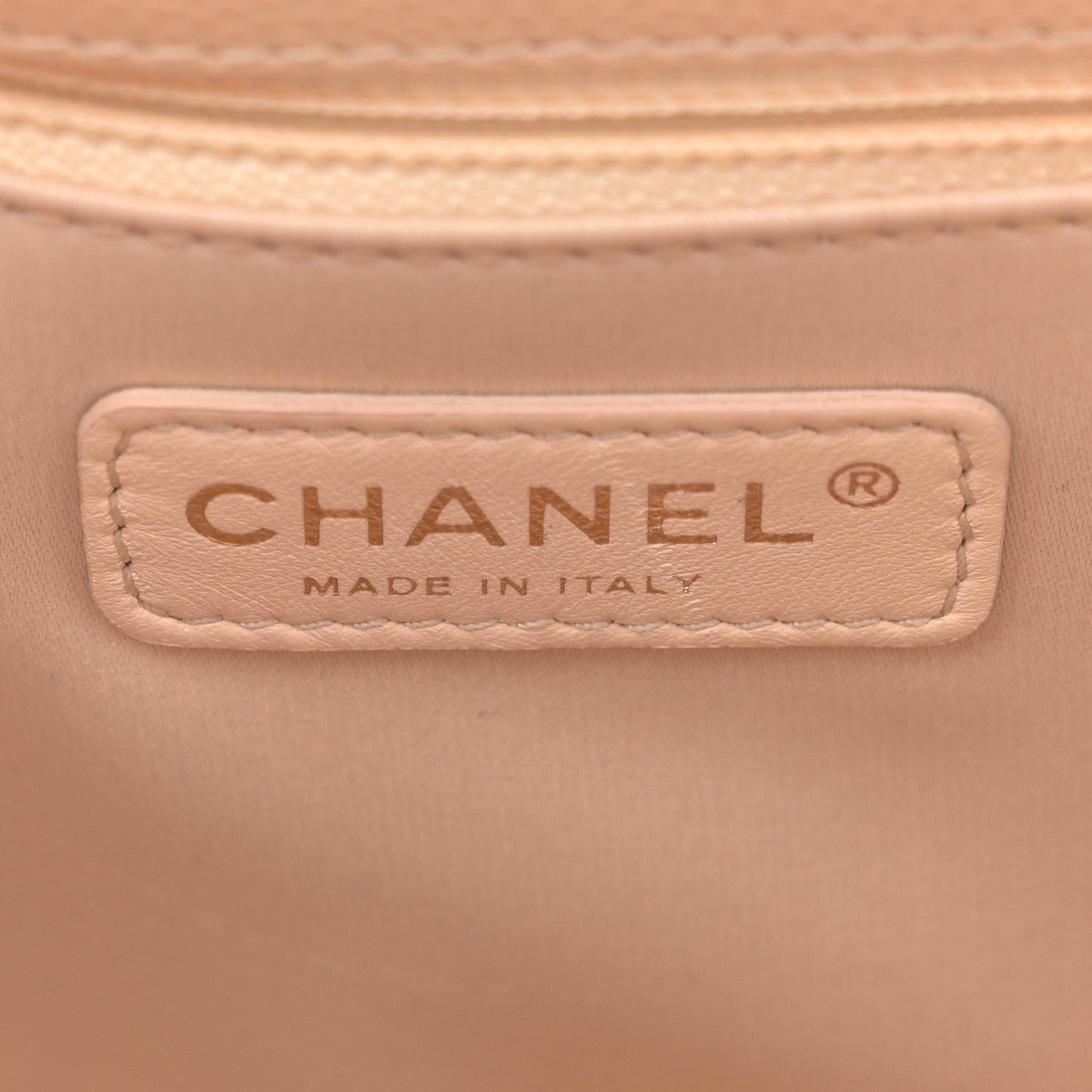 Chanel Caviar Quilted Grand Shopping Tote GST Beige 6 of 10