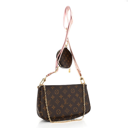 Louis Vuitton Monogram Multi Pochette Accessories Rose Clair 3 of 11