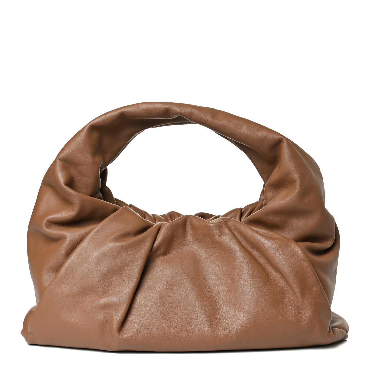 Smooth Butter Calfskin Small The Shoulder Pouch Cammello