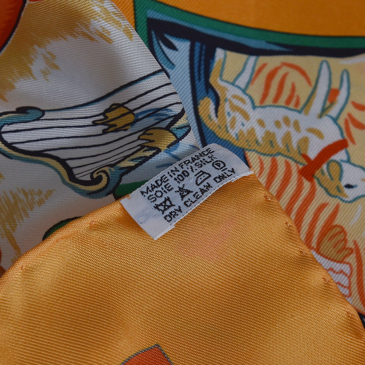 Hermes Silk Imagerie Scarf 90 4 of 4