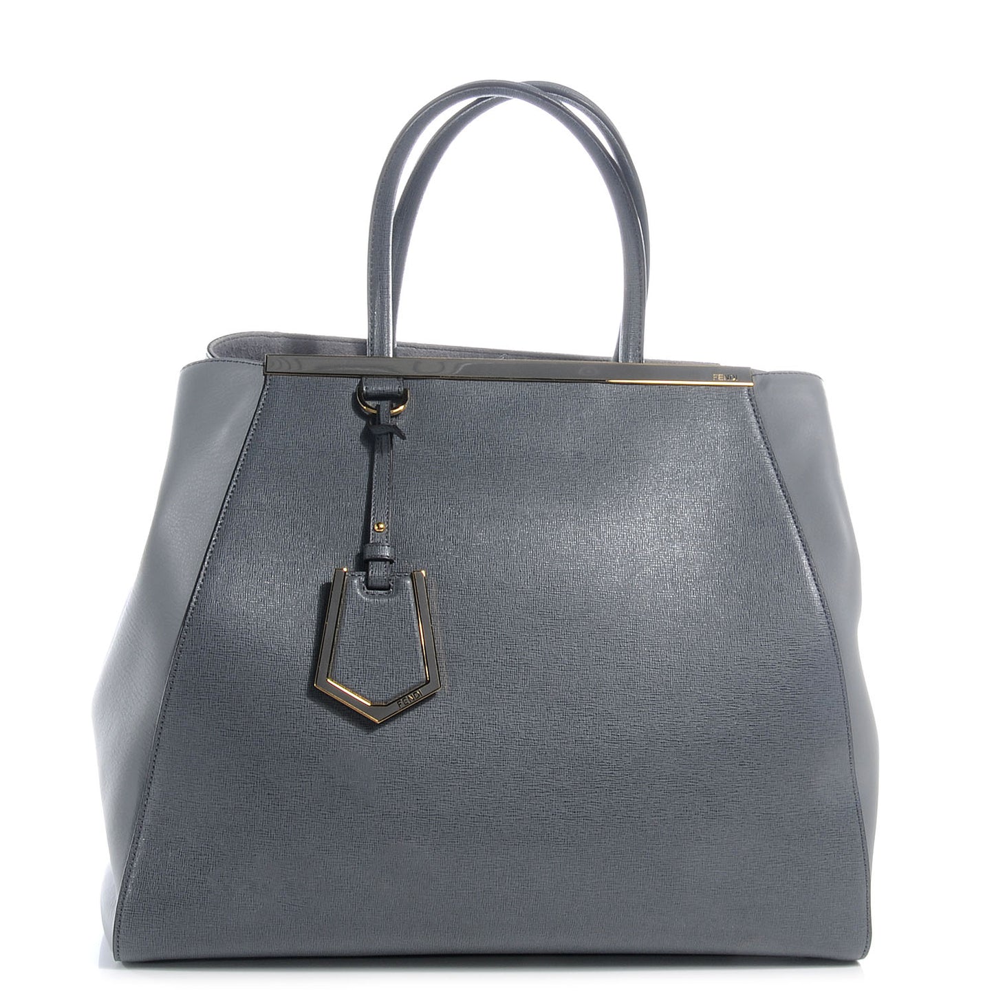 Vitello Elite Large 2Jours Tote Grigio Grigio Chiaro