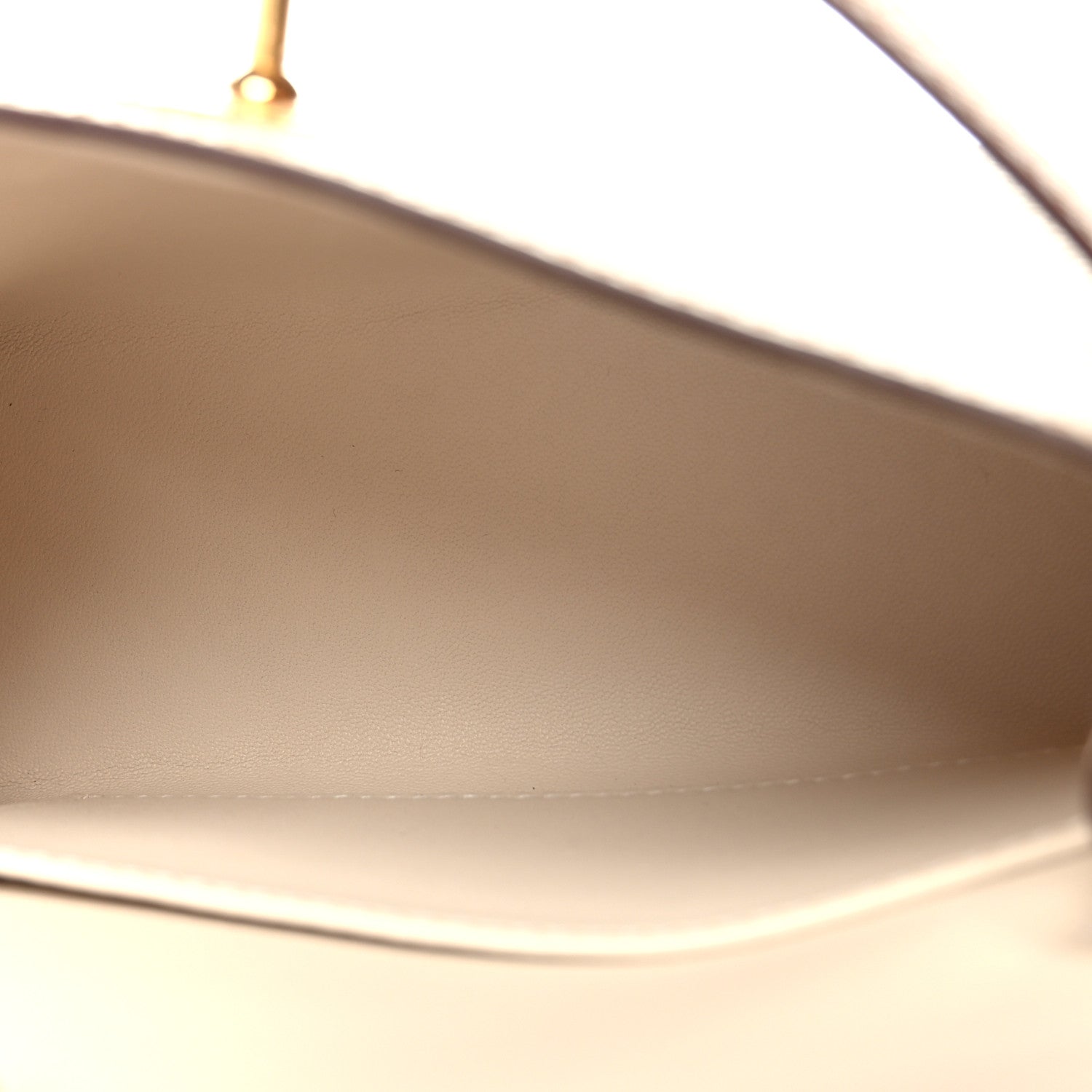 Hermes Epsom Horseshoe Mini Kelly Sellier 20 Craie Gold 6 of 11