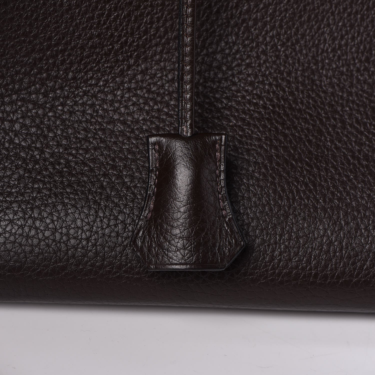 Hermes Taurillon Clemence Kelly Retourne 35 Chocolate 32 of 38