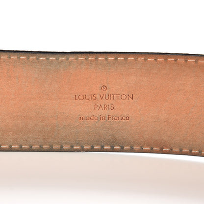 Louis Vuitton Epi Electric 40mm LV Initiales Belt 95 38 Black 4 of 8