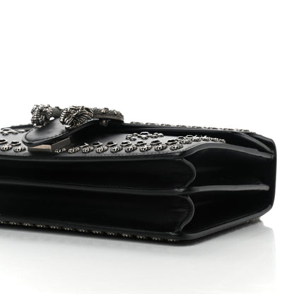 Gucci Calfskin Studded Small Dionysus Shoulder Bag Black 9 of 17