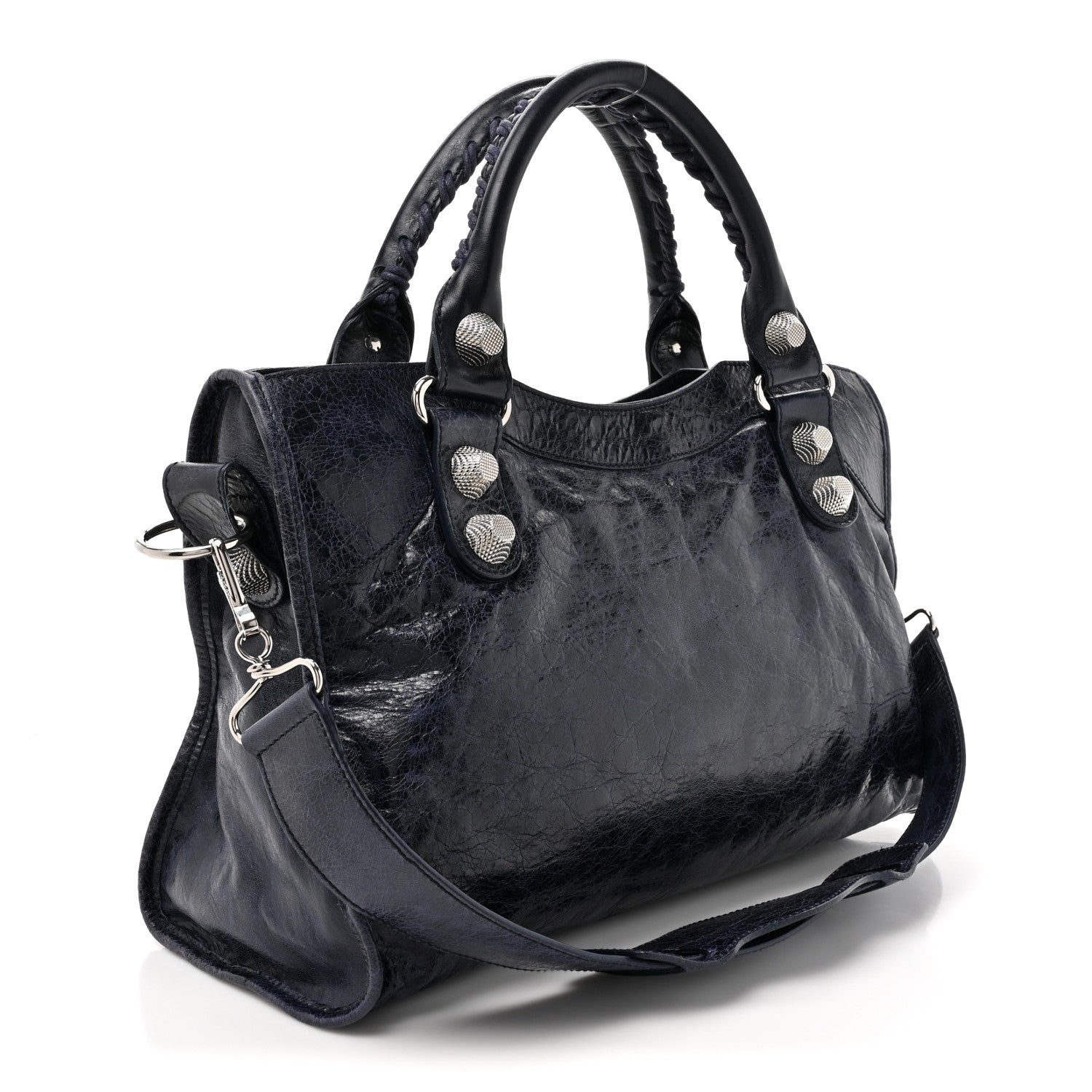 Balenciaga Agneau Giant 21 Silver Hardware City Marine 3 of 14
