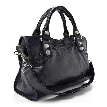 Balenciaga Agneau Giant 21 Silver Hardware City Marine 3 of 14
