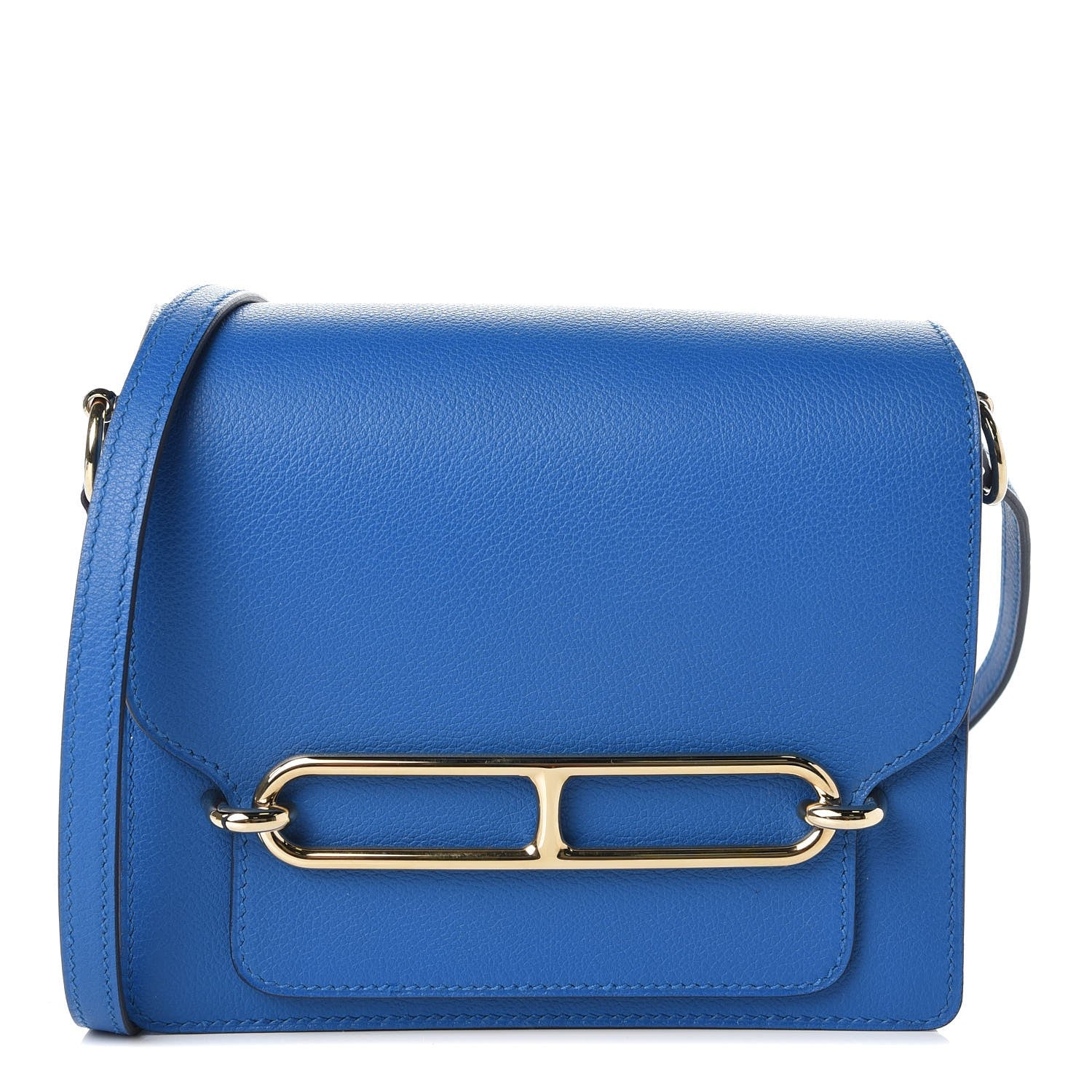 Hermes Evercolor Mini Sac Roulis Bleu Zellige 1 of 8