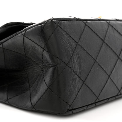 Chanel Aged Calfskin Quilted 2.55 Reissue 226 Flap Black 9 of 10