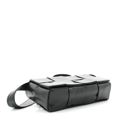Bottega Veneta Paper Calfskin Intreccio Cassette Belt Bag Camping 4 of 11