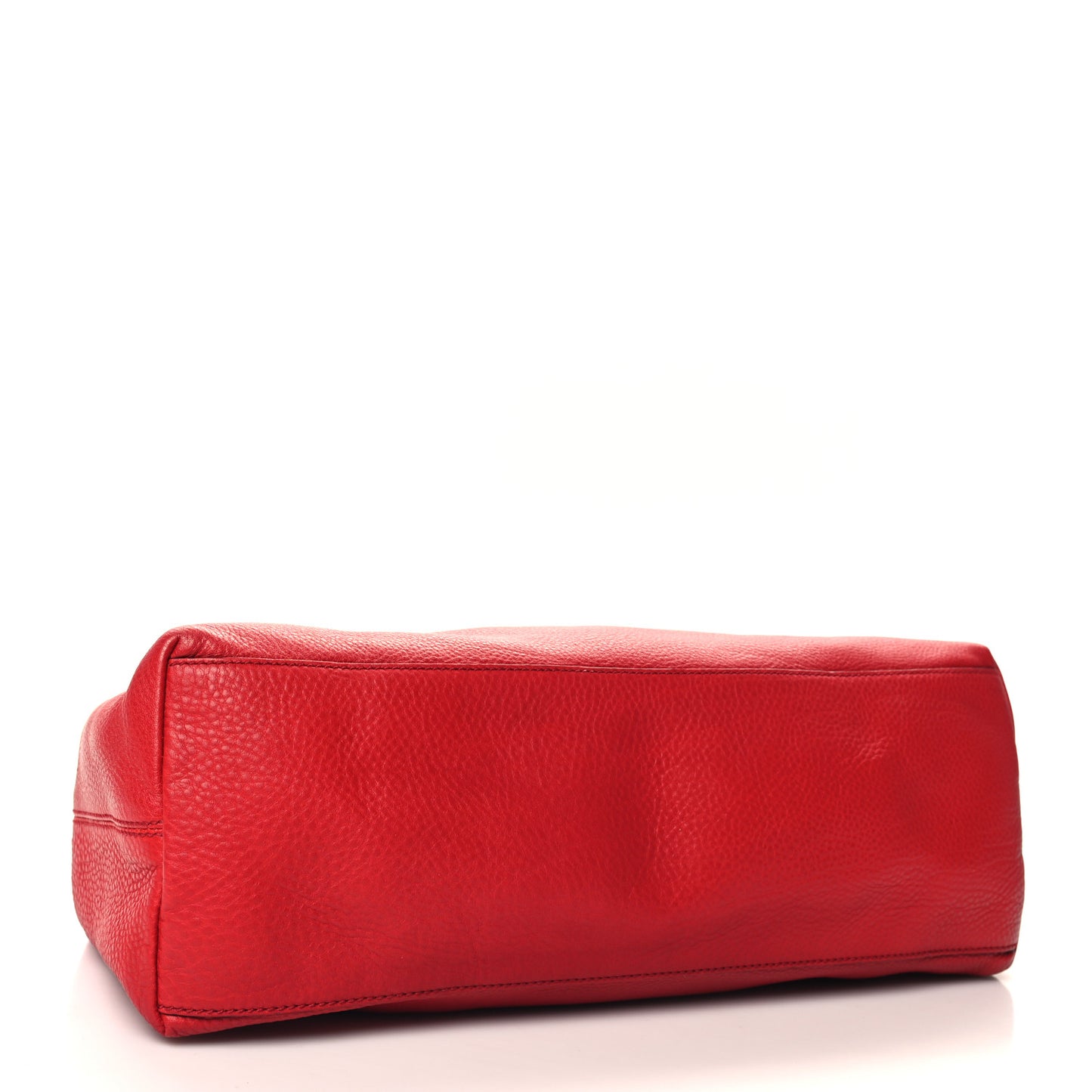 Cellarius Calfskin Medium Soho Chain Shoulder Bag Vibrant Red