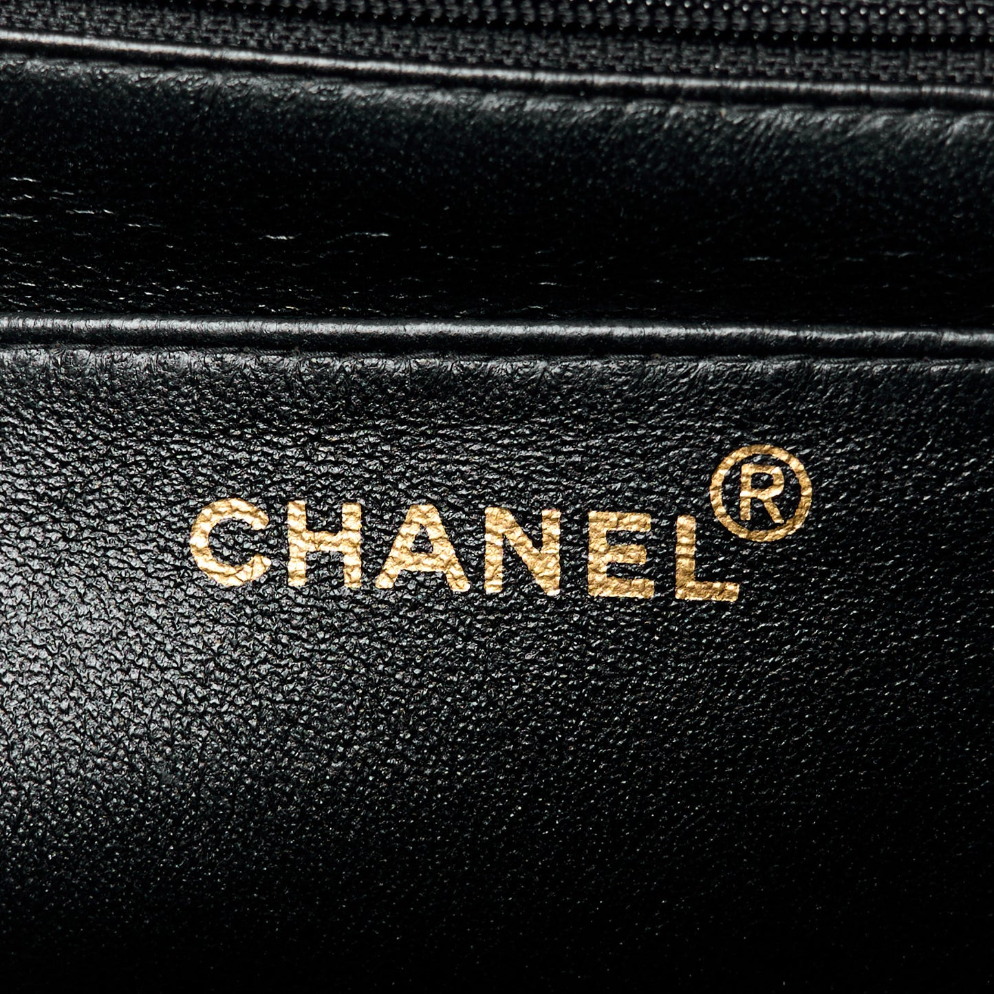 Lambskin Quilted Jumbo Single Flap Black