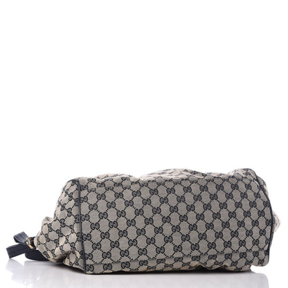 Gucci Monogram Medium Sukey Boston Bag Navy 4 of 17