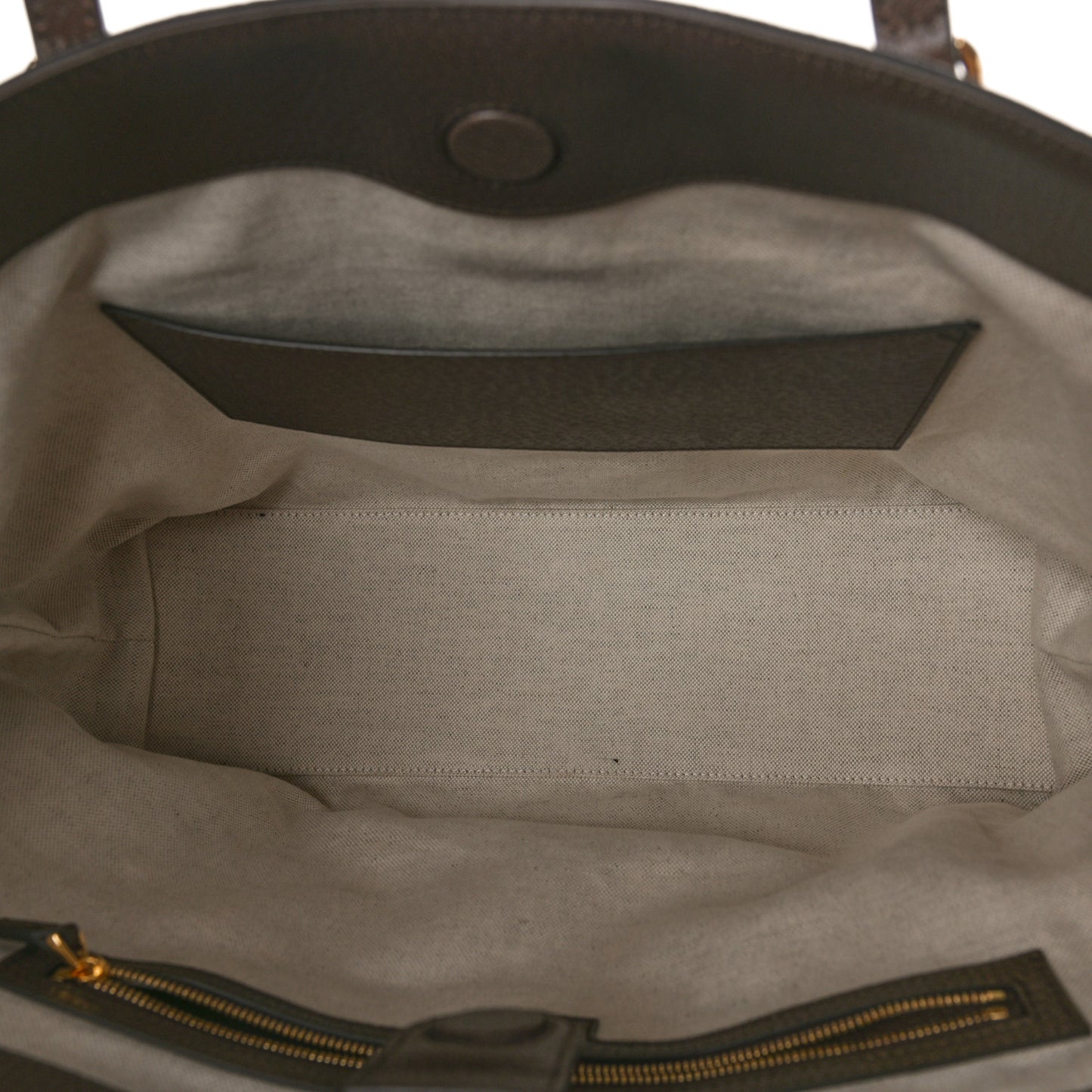 Monogram Jumbo GG Textured Dollar Calfskin Web Medium Ophidia Shopping Tote Camel Ebony