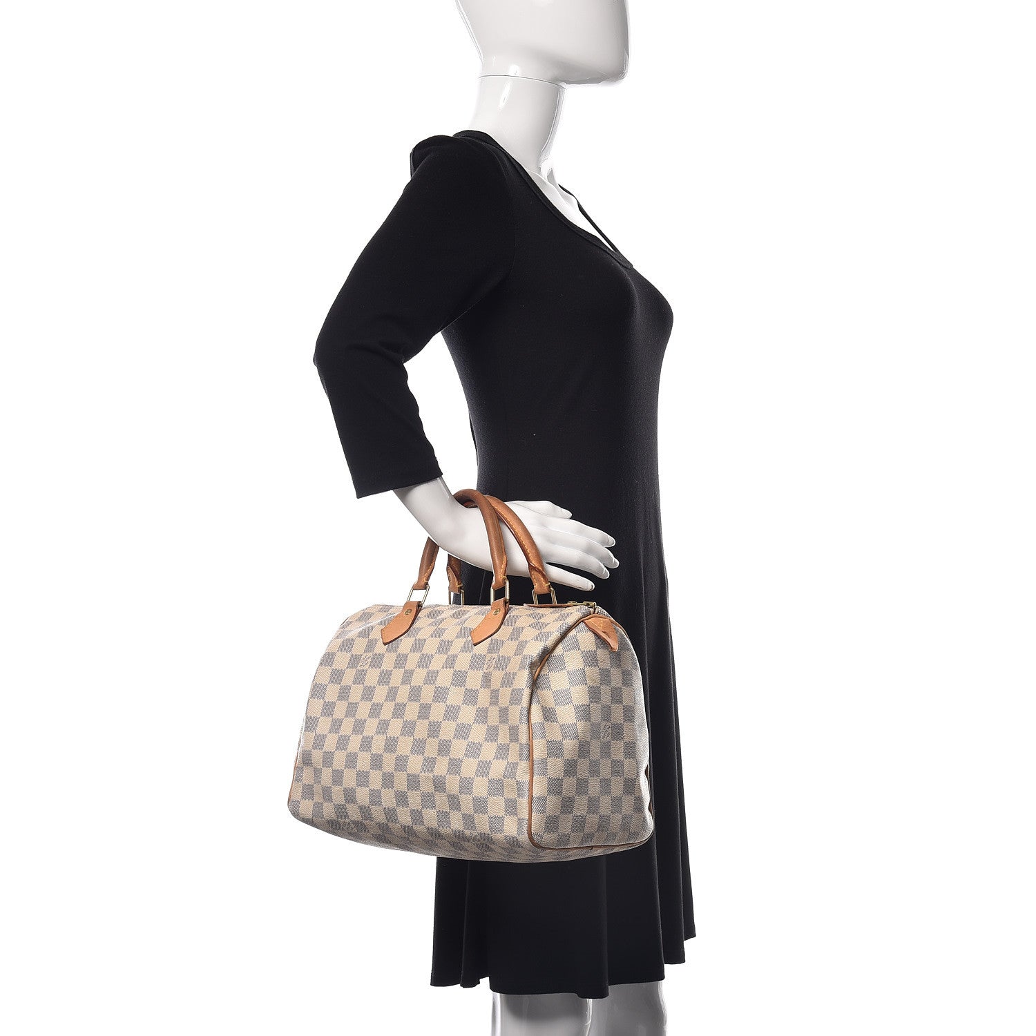 Louis Vuitton Damier Azur Speedy 30 2 of 15