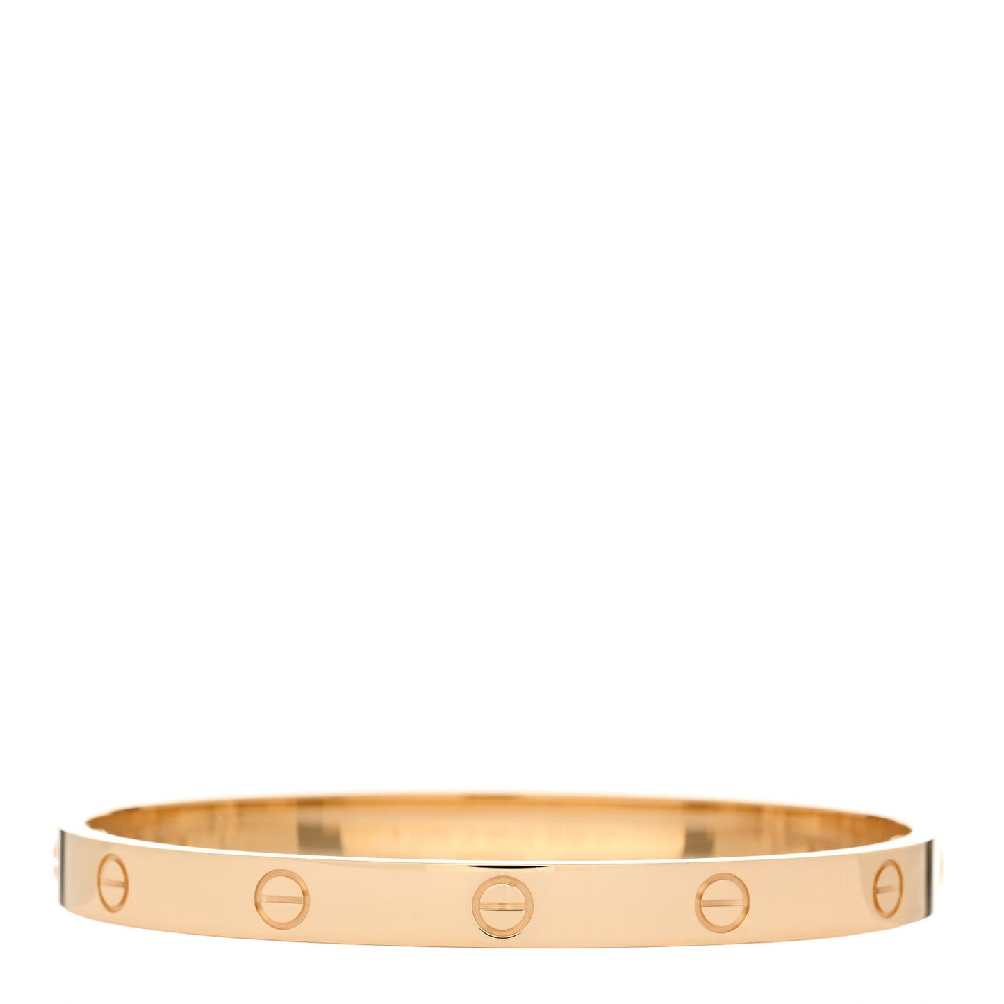 18K Yellow Gold LOVE Bracelet 19