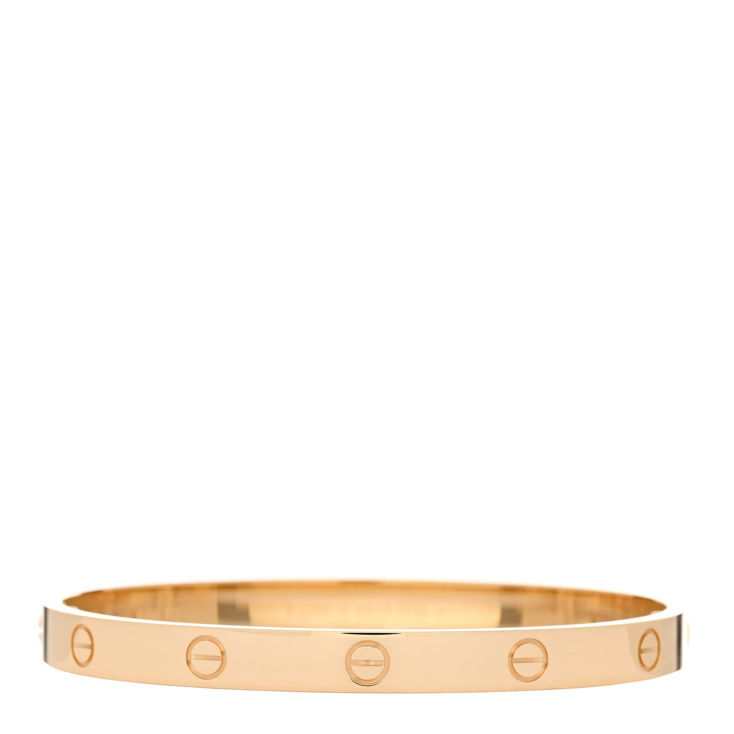 Cartier 18K Yellow Gold LOVE Bracelet 19 2 of 4