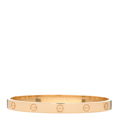 Cartier 18K Yellow Gold LOVE Bracelet 19 2 of 4