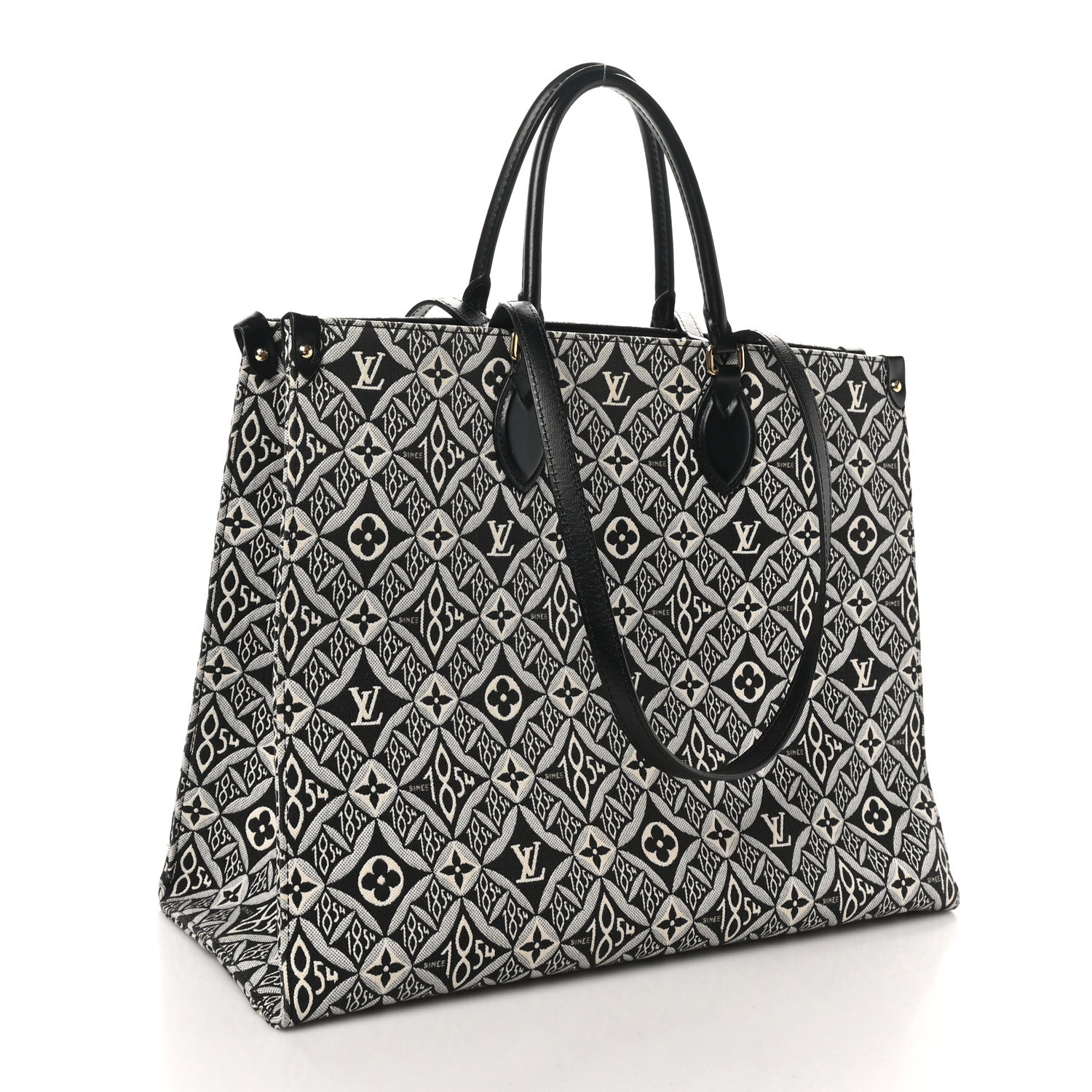 Louis Vuitton Jacquard Since 1854 Onthego GM Grey 3 of 9