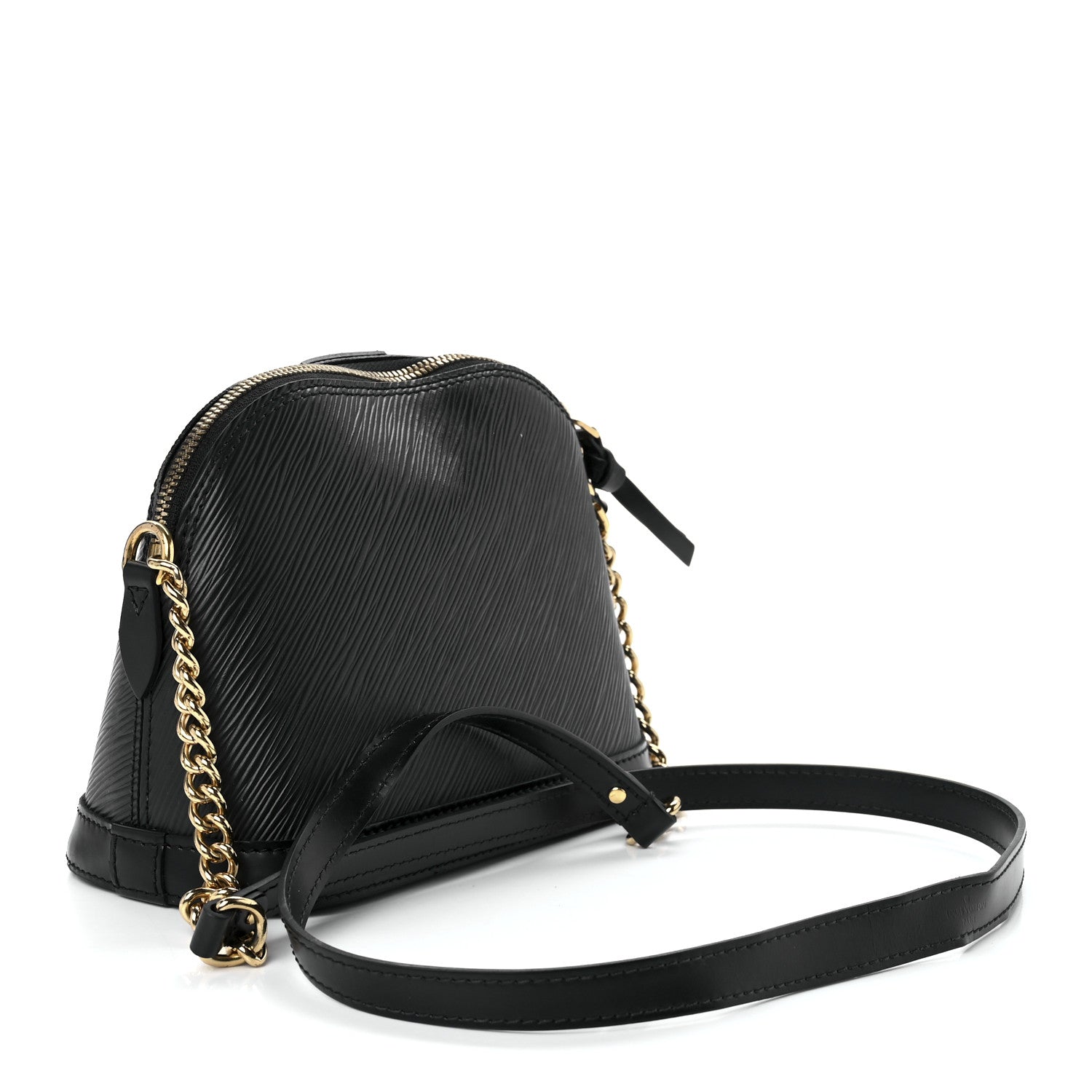 Louis Vuitton Epi Alma Mini Black 3 of 13