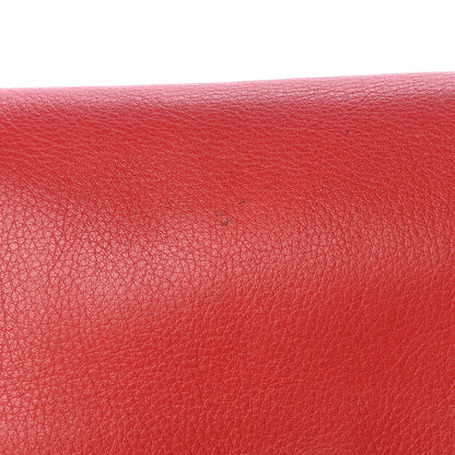 Givenchy Waxy Grained Calfskin Mini Pandora Pure Flap Bag Medium Red 11 of 19