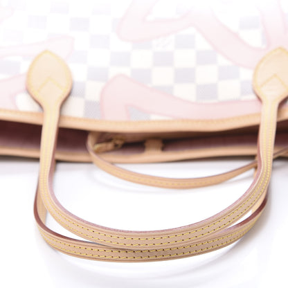 Louis Vuitton Damier Azur Tahitienne Neverfull MM 11 of 13