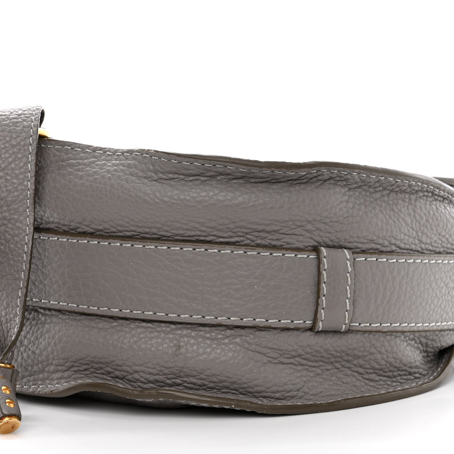 Chloe Calfskin Medium Marcie Round Crossbody Bag Cashmere Grey 13 of 23