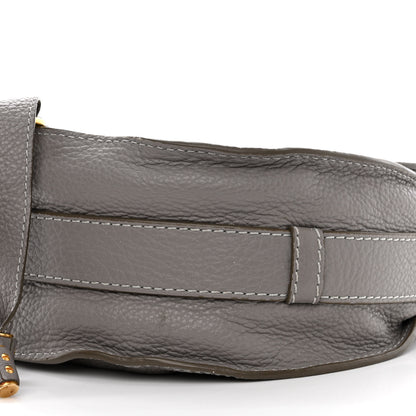 Chloe Calfskin Medium Marcie Round Crossbody Bag Cashmere Grey 13 of 23