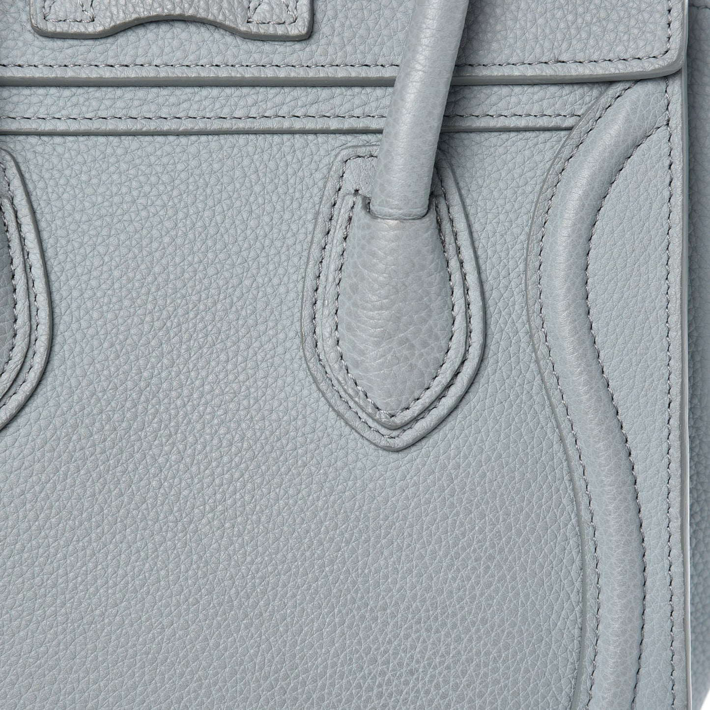 Drummed Calfskin Nano Luggage Cloud