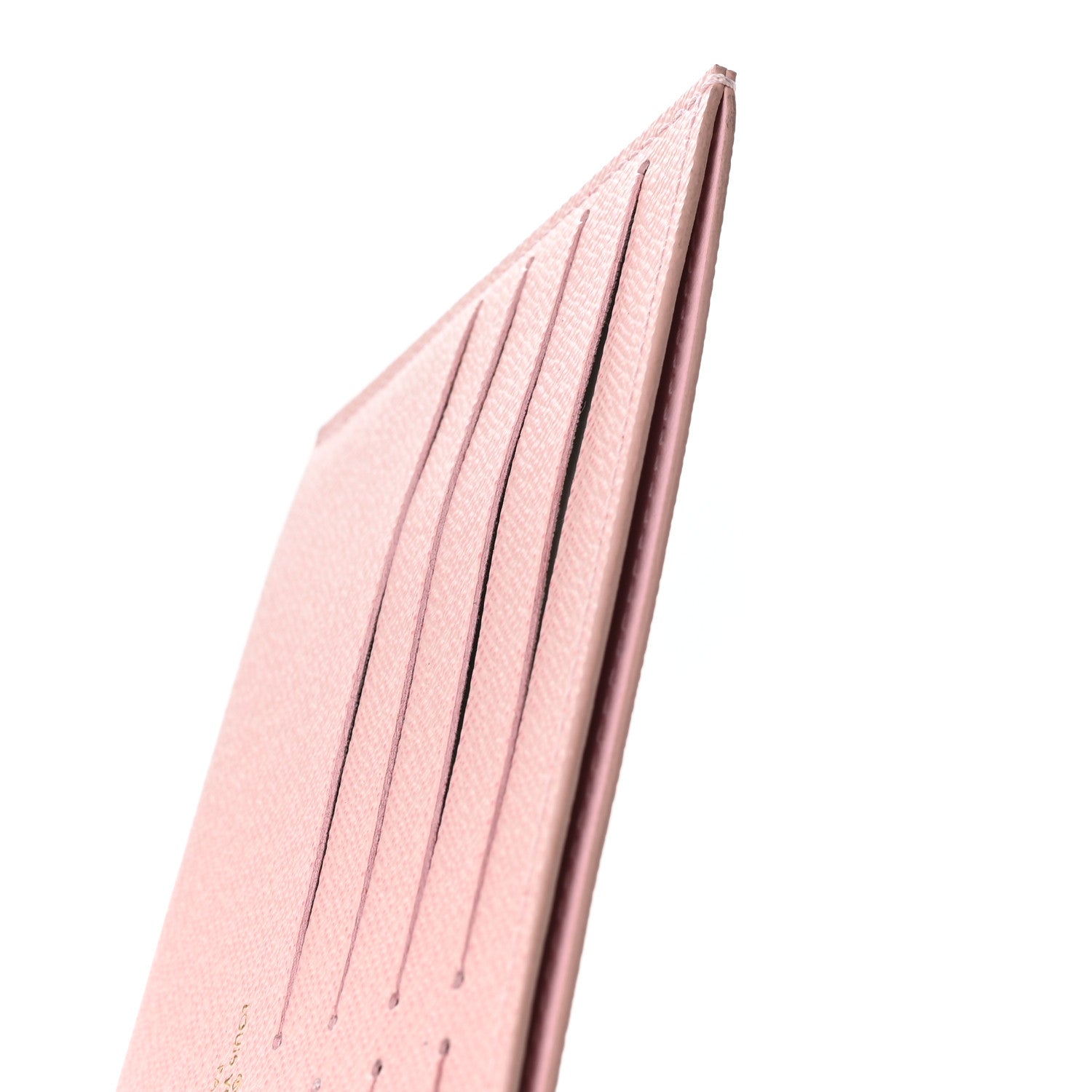 Louis Vuitton Calfskin Felicie Card Holder Insert Rose Ballerine 7 of 7