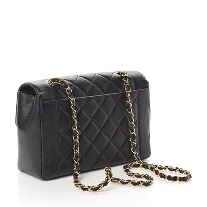 Chanel Caviar Quilted Medium Single Flap Black 3 of 11